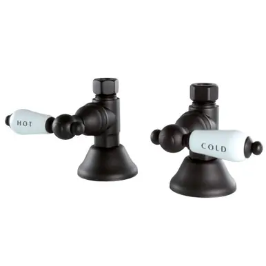 Top Pick Kingston Brass CCK44155PL Straight Stop Shut Off Valve, Oil Rubbed Bronze