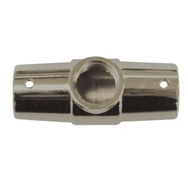 Today Only Kingston Brass CCRCA8 Vintage Shower Rod Connector 3 Holes, Brushed Nickel