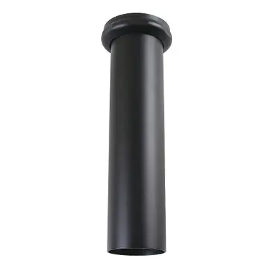 Same Day Shipping Kingston Brass Century 1-1/2" x 6-1/2" Brass Slip Joint Tailpiece Extension Tube, Matte Black - EVT6120K