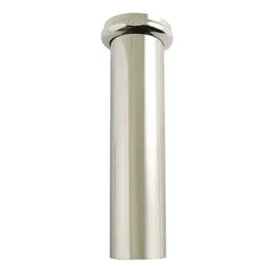 Best Choice Kingston Brass Century 1-1/2" x 6-1/2" Brass Slip Joint Tailpiece Extension Tube, Polished Nickel - EVT6126K