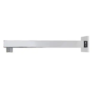 Reduced Price Kingston Brass Claremont 10" Shower Arm with Square Flange, Polished Chrome - K4101