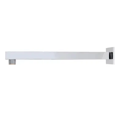 Express Delivery Kingston Brass Claremont 12" Shower Arm with Square Flange, Polished Chrome - K4121