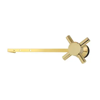 Deal Kingston Brass Concord Universal Front or Side Mount Toilet Tank Lever, Polished Brass - KTDXD2