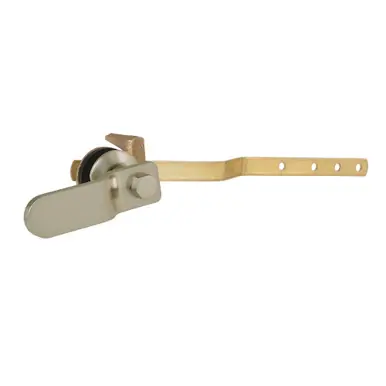 Crafted Kingston Brass Convergent Front Mount Toilet Tank Lever, Brushed Nickel - KTIL8
