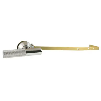 Trusted Brand Kingston Brass Convergent Universal Front or Side Mount Toilet Tank Lever with Knurled Handle, Polished Nickel - KTKNLD6