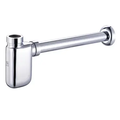 Trusted Brand Kingston Brass DD8401 Trimscape 1-1/4" Brass Oval Bottle Trap, Polished Chrome