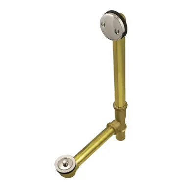 Wholesale Kingston Brass DLL3166 16-Inch Lift and Lock Tub Waste and Overflow, Polished Nickel