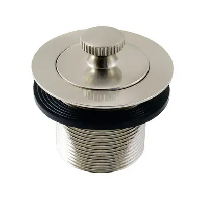 Express Delivery Kingston Brass DLT15SN 1-1/2" Lift and Turn Tub Drain with 1-1/2" Body Thread, Brushed Nickel