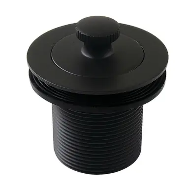 Best Seller Kingston Brass DLT17MB 1-1/2" Lift and Turn Tub Drain with 1-3/4" Body Thread, Matte Black