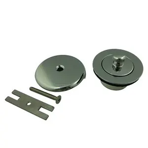 Discount Kingston Brass DLT5301A1 Lift And Turn Tub Drain Kit - Polished Chrome