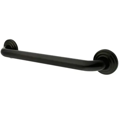 Top Pick Kingston Brass DR314165 Restoration 16-Inch Decorative 1-1/4-Inch OD Grab Bar, Oil Rubbed Bronze