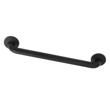 Seasonal Sale Kingston Brass DR314180 Restoration 18-Inch X 1-1/4-Inch OD Decorative Grab Bar, Matte Black