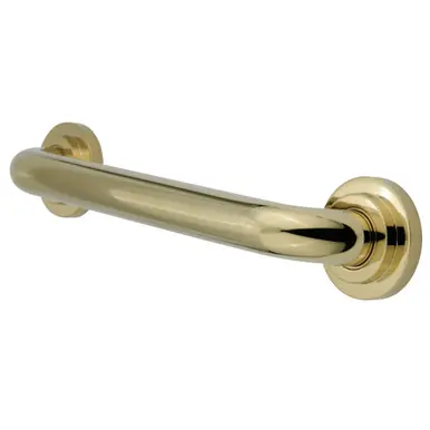 Best Choice Kingston Brass DR414182 Manhattan 18-Inch X 1-1/4-Inch OD Decorative Grab Bar, Polished Brass