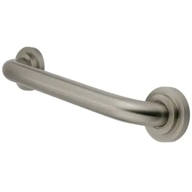 Secure Checkout Kingston Brass DR414308 Manhattan 30" Grab Bar, 1-1/4" Diameter, Brushed Nickel