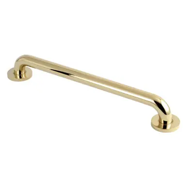 Reduced Price Kingston Brass DR514182 Meridian 18-Inch Decorative ADA Grab Bar, Polished Brass