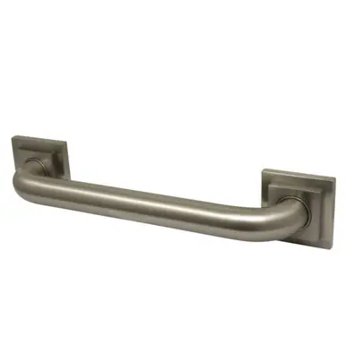 Brand New Kingston Brass DR614168 Claremont 16" Grab Bar, 1-1/4" Diameter, Brushed Nickel