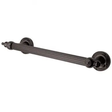Viral Kingston Brass DR710125 Templeton 12" Decorative Grab Bar, Oil Rubbed Bronze