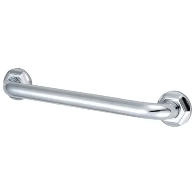 Warranty Included Kingston Brass DR714181 Metropolitan 18" Grab Bar, 1-1/4" Diameter, Polished Chrome