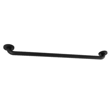 Shop Now Kingston Brass DR814320 Laurel 32-Inch X 1-1/4-Inch OD Grab Bar, Matte Black