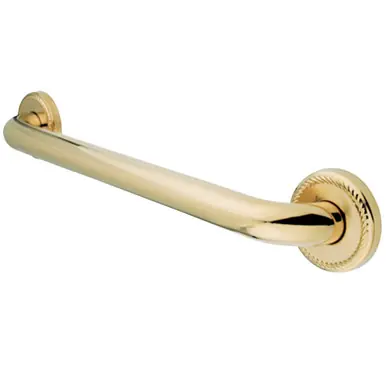 Same Day Shipping Kingston Brass DR814322 Laurel 32-Inch X 1-1/4-Inch OD Grab Bar, Polished Brass