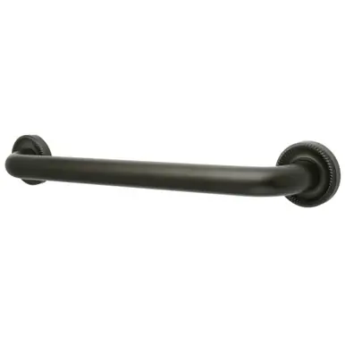 Editor’s Pick Kingston Brass DR914125 Camelon 12" Grab Bar, 1-1/4" Diameter, Oil Rubbed Bronze
