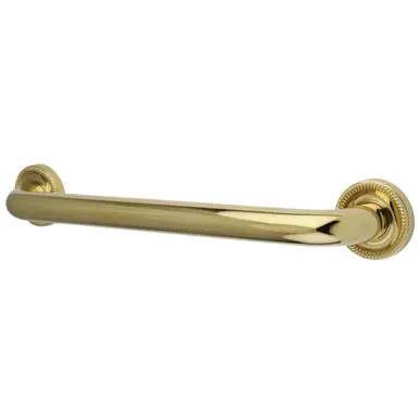 Buy Today Kingston Brass DR914302 Camelon 30" Grab Bar, 1-1/4" Diameter, Polished Brass
