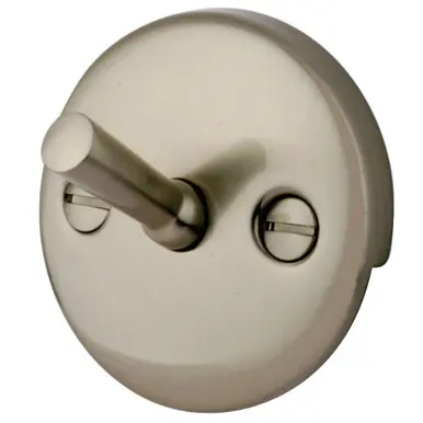 Factory Price Kingston Brass DTL108 Round Overflow Plate with Trip Lever Drain, Brushed Nickel