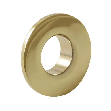 Buy Today Kingston Brass EVF1112 Fauceture 1-3/16" Sink Overflow Hole Cover Ring, Polished Brass