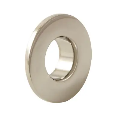 Secure Checkout Kingston Brass EVF1116 Fauceture 1-3/16" Sink Overflow Hole Cover Ring, Polished Nickel