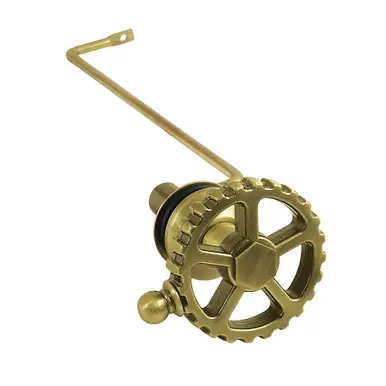 Brand New Kingston Brass Fuller Side Mount Toilet Tank Lever, Antique Brass - KTCGS3