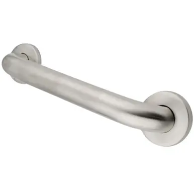 Warranty Included Kingston Brass GB1212CT 12" Stainless Steel Grab Bar, Brushed Nickel