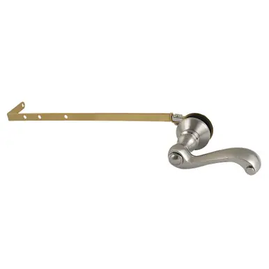 Save Now Kingston Brass French Country Universal Front or Side Mount Toilet Tank Lever, Brushed Nickel - KTFLD58
