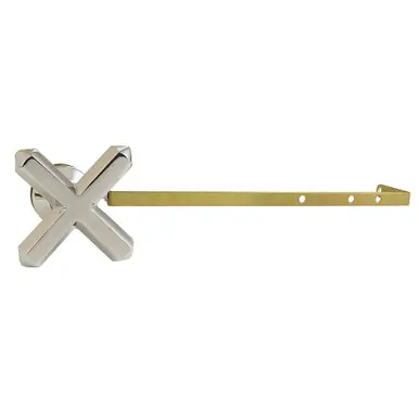 Best Price Kingston Brass French Country Universal Front or Side Mount Toilet Tank Lever, Polished Nickel - KTCHXD6