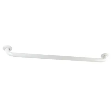 Viral Kingston Brass GB1242CSW Made To Match 42" Stainless Steel Grab Bar, White